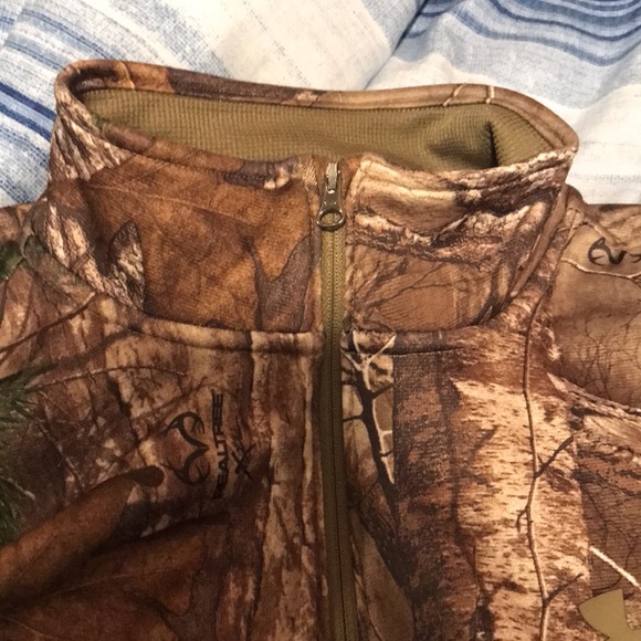Under Armour Realtree Xtra pulliver with zipper - Picture 8 of 8